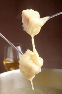 Mmm, cheese fondue